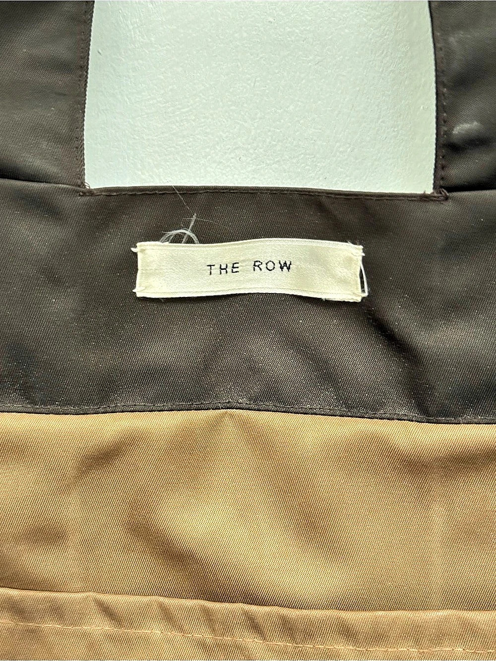 The Row N/S nylon shopper Brown Tote Bag - Picture 3 of 3